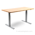 table de travail des meubles de bureau Tableau réglable de hauteur